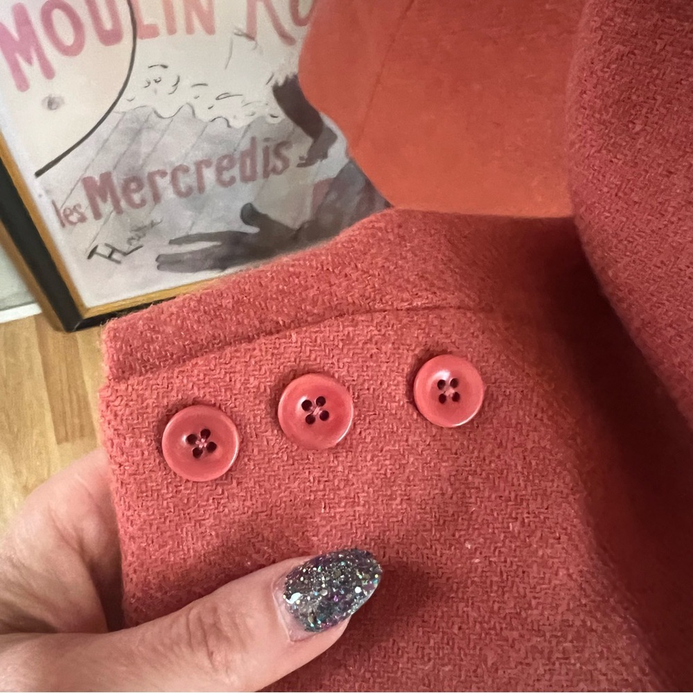 Pendleton Women's Burnt Orange Double Button Coll… - image 5